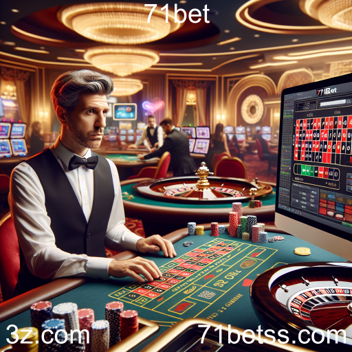 Descubra a Emoção do Live Casino no 71bet